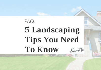 5 landscaping tips you need